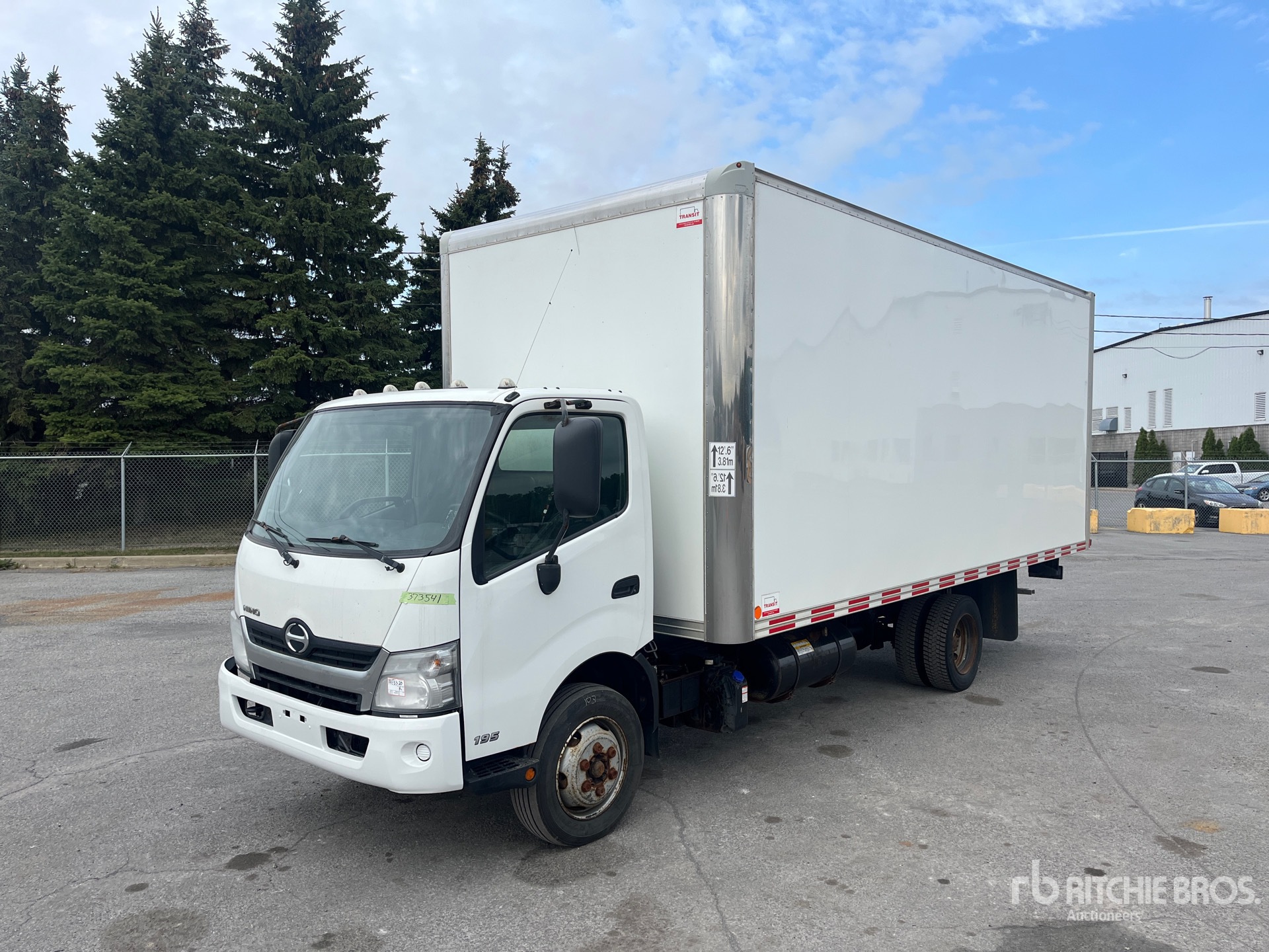 2020 Hino 195 4x2 Kastenwägen