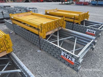 Yellow Grey Pallet Carrier Scaffolding