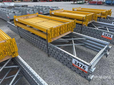 Yellow Grey Pallet Carrier Scaffolding