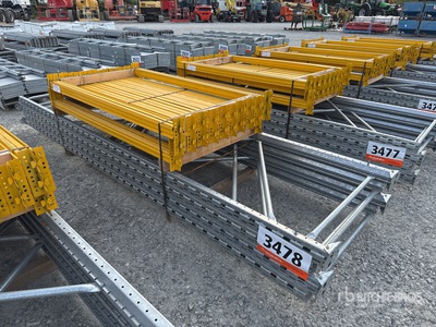 Yellow Grey Pallet Carrier Scaffolding