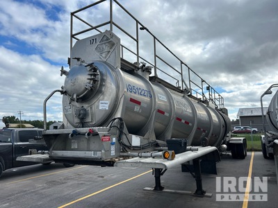 1987 Polar DOT407SS 4600 gal T/A Remorque citerne