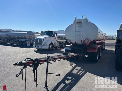 2007 Brenner DOT406AL 7550 gal 16-Wheel Pup Tank-Anhänger