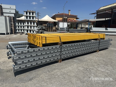 Yellow Grey Pallet Carrier Scaffolding