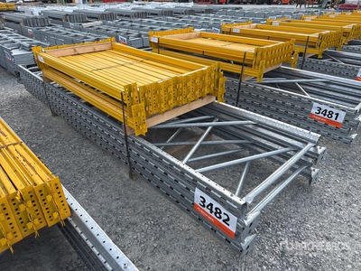 Yellow Grey Pallet Carrier Scaffolding