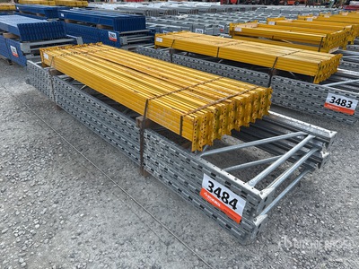 Yellow Grey Pallet Carrier Scaffolding