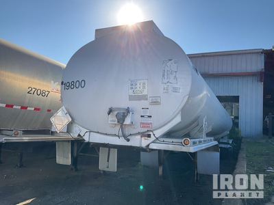 1999 Fruehauf DOT406AL 9200 gal T/A Tanker Trailer