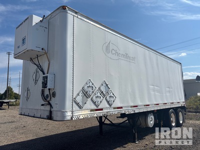 2001 Trailmobile 28 ft x 96 in T/A Heated Rimorchio furgonato
