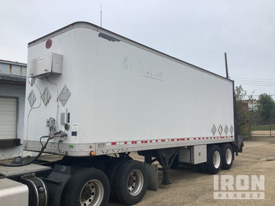 1989 Great Dane 713T -28 28 ft x 102 in T/A Van Trailer