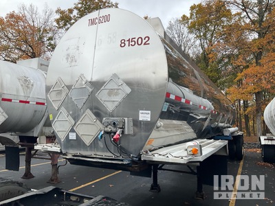 1981 Heil DOT407SS 6200 gal T/A Trailer cisterna