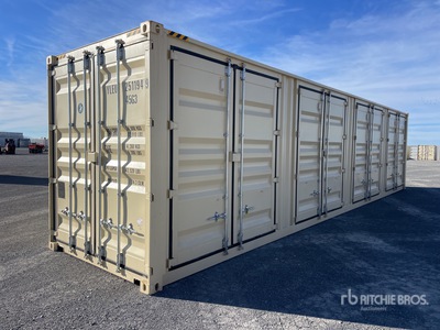 2025 40 ft High Cube Multi-Door コンテナ機械