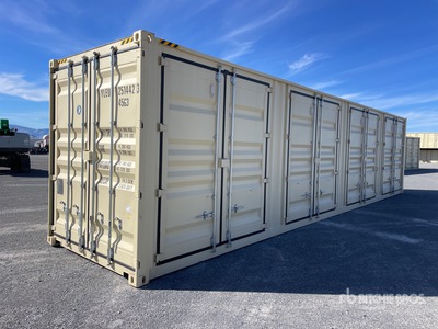 2025 40 ft High Cube Multi-Door Storage Container