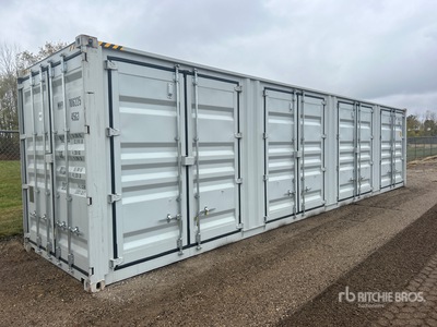 2025 40 ft High Cube Multi-Door Storage Container