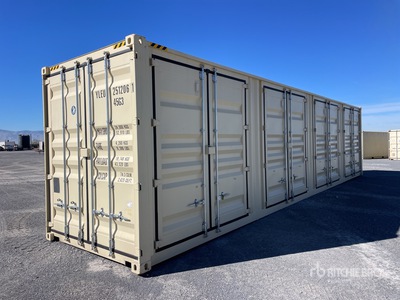 2025 40 ft High Cube Multi-Door コンテナ機械