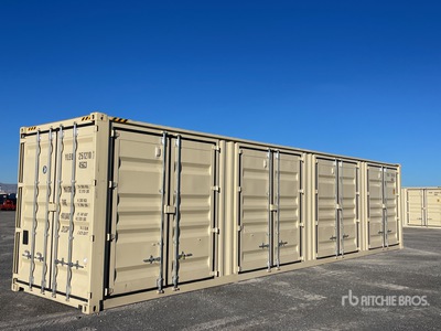 2025 40 ft High Cube Multi-Door DAMAGED Storage Container