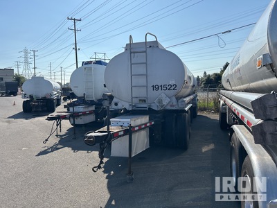 2003 Beall DOT406AL 7200 gal Quad/A Turntable Tank-Anhänger