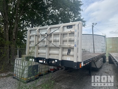 2017 Great Dane 48 ft T/A Flatbed Trailer
