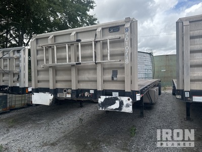 2017 Great Dane 48 ft T/A Flatbed Trailer