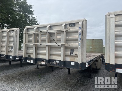 2017 Great Dane 48 ft T/A Flatbed Trailer