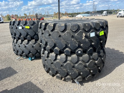 Quantity of (4) 29.5x25 Tires (Unused)