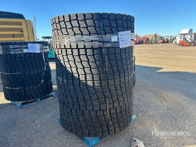 Quantity of (4) 20.5R25 Radial Tyres (Unused) - Fits Wheel Loader