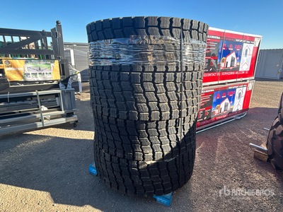 Quantity of (4) 20.5R25 Radial Tyres (Unused) - Fits Wheel Loader