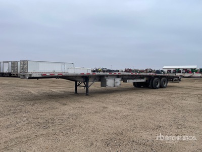 2022 Transcraft 53 ft T/A フラットベッドトレーラー