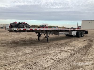 2019 Fontaine 53 ft T/A Spread Axle مقطورة مسطحة