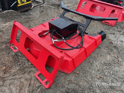 2025 GIYI GYx-DM43 43 in Mini Disc Skid Steer Mulcher (Unused)