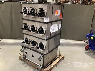 (4) APW Wyott ML3-6.5 Mobile Plate Dispensers