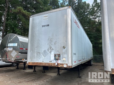 2000 Wabash DVCVHPC 53 ft x 102 in T/A Van Trailer