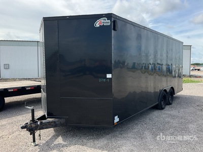 2024 Giddy Up TA-3500 20 ft T/A Enclosed Trailer