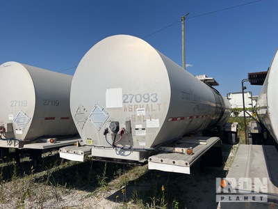 2007 LBT T/A 7500 gal Asphalt Tank Trailer