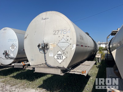 1998 Brenner T/A 7500 gal Asphalt Tank Trailer