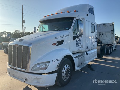 2014 Peterbilt 587 3- Achs Sattelzugmaschine mit Schlafkabine