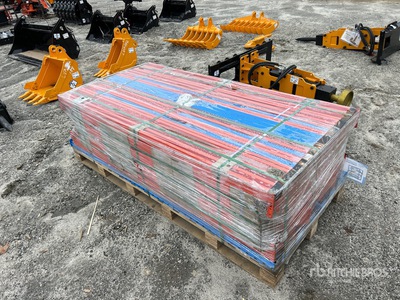 2025 SKLP SK-HJ6 2 ft x 40 ft Metal Pallet Racking (Unused)