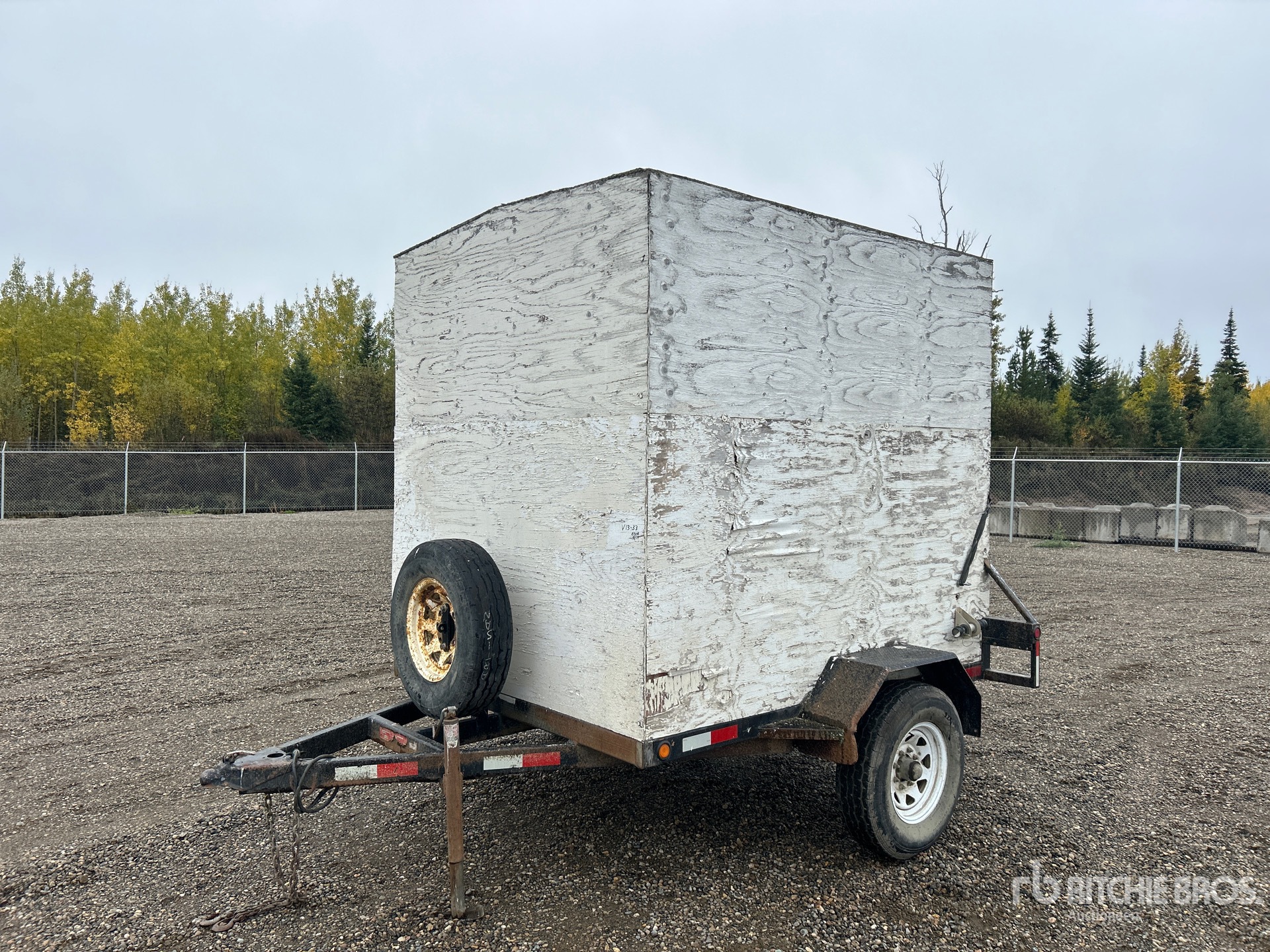 2012 E&H 8 ft S/A Utility Trailer