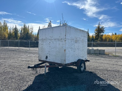 2012 E&H 8 ft S/A Kubota diesel Utility Trailer