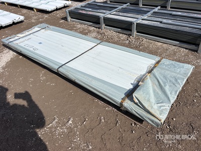 Quantity of (100) 2025 SKLP SKL100 Galvalume Steel Sheets (Unused)