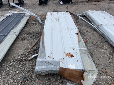 Quantity of (100) 2025 SKLP SKL100 Galvalume Steel Sheets Divers - Matériaux de construction (Unused)
