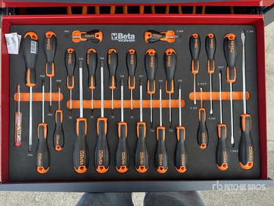 BETA RSC24/7-R Red Black Tool Cabinet (Unused)