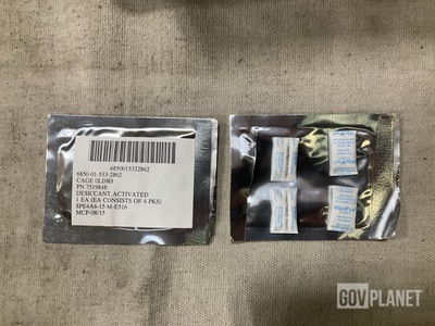 (298) Packages of Royco Packaging 7519848 Activated Desiccants