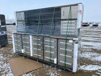 2025 Suihe 9 ft 30-Drawer ベンチ (Unused)