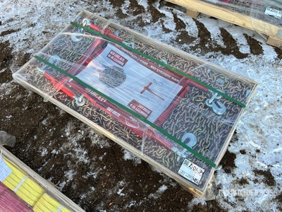 Quantity of (5) 2025 Suihe BC-9200 9200 lb Ratchet Binders & (10) 5/8 in X 20 ft Chains その他 - 店舗 & 倉庫 (Unused)