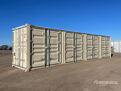 2025 40 ft High Cube Multi-Door Conteneur de stockage