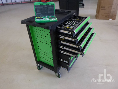 JBM H425390400000 Green Black Tool Cabinet (Unused)