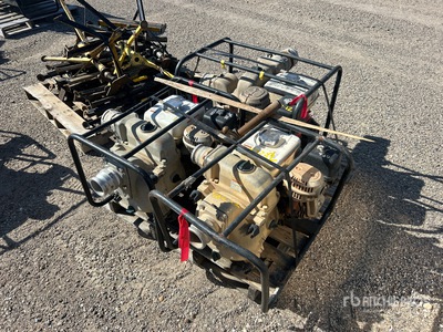 Quantity of (3) Skid-Mounted Water Pump