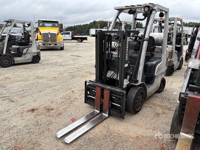 2013 Nissan MCP1F2A20LV 4000 lb Cushion Tire Forklift (Inoperable)
