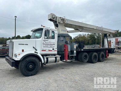 2001 Terex BT60100 30 ton Straight Boom on 2001 Western Star 4800 8x4 Kranwägen