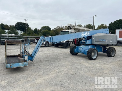 2007 Genie S-65 4WD Diesel Telescopic Boom Lift