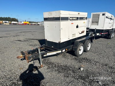 2014 Multiquip DCA-45SSIU4F 36 kW Mobile Generator Set (Inoperable)